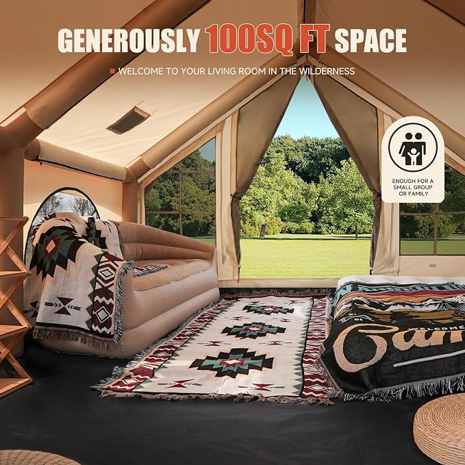 Flagship Inflatable Camping Tent 5-Min Setup