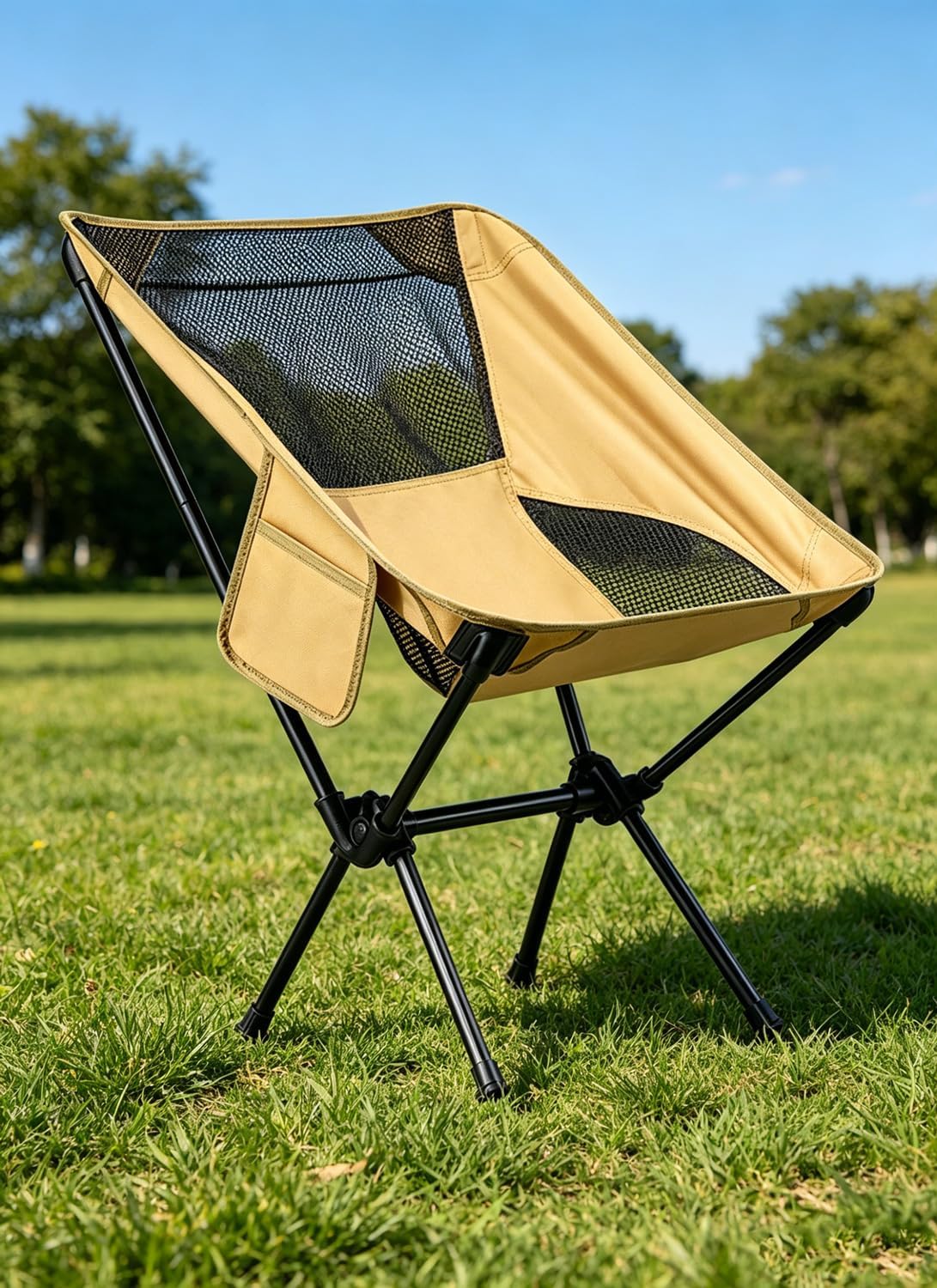 Portable Folding Mesh Camping Chair