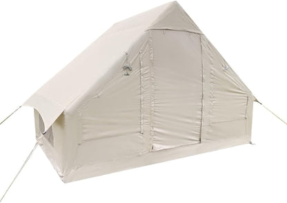 Inflatable Glamping Tent with Pump for 4-6