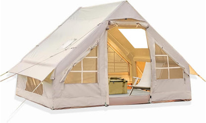 Inflatable Tent with Hand Pump for 4-8
