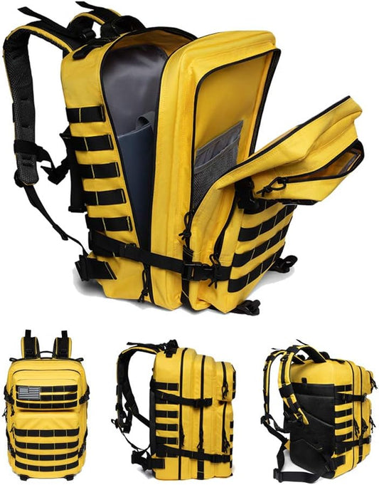 45L Military Tactical Backpacks  Army Assault Pack 3 Day Bug Out Bag Hiking Treeking Rucksack…