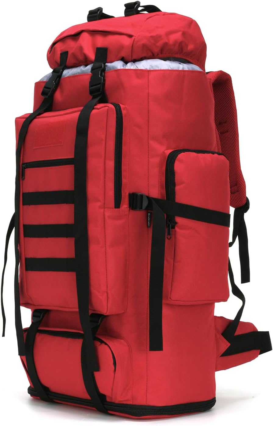 Hiking Backpack for Men 70L/100L Camping Backpack Military Rucksack  3 Days Assault Pack for Climbing | Camping Backpack, 3 Days Assault Pack, for Climbing