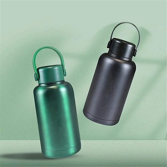 Black Triple-Layer Insulated Shaker Mug