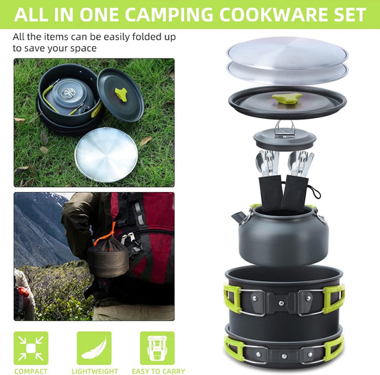 16-Piece Lightweight Non-Stick Cookware Set