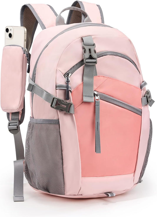 Hiking Backpack for Women Men 20l with Removable Phone Pocket Lightweight Small Travel Backpack Hiking Daypack for Women Men