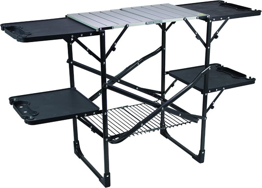 Portable Folding Camping Cook Station Table