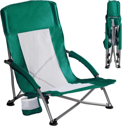 Low Profile Folding Beach Camping Chair