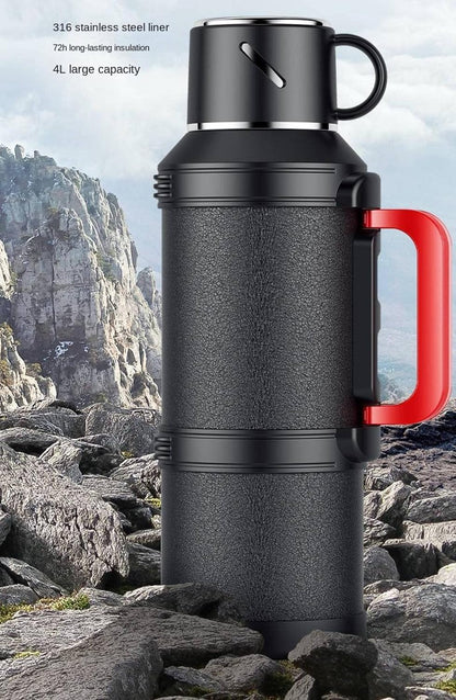 4000ml Extra Large Capacity Insulated Bottle