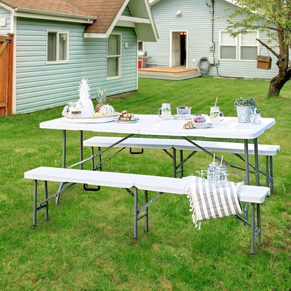 6ft Heavy Duty Folding Camping Table