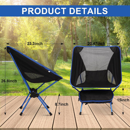 Ultralight Breathable Mesh Folding Chair