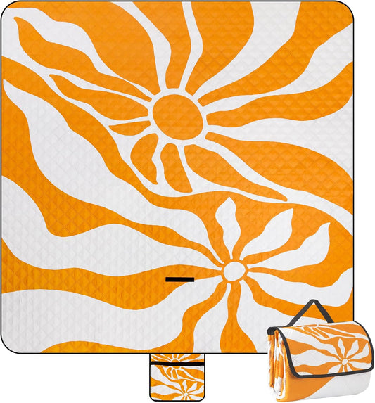 Large 79x79 Waterproof Sandproof Picnic Blanket