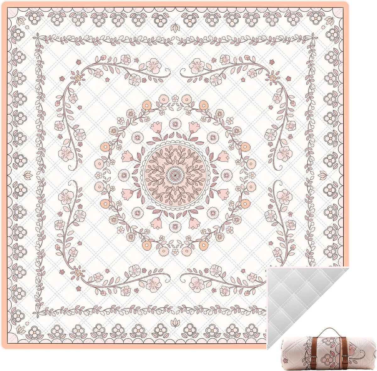 79x79 Extra Large Washable Picnic Blanket
