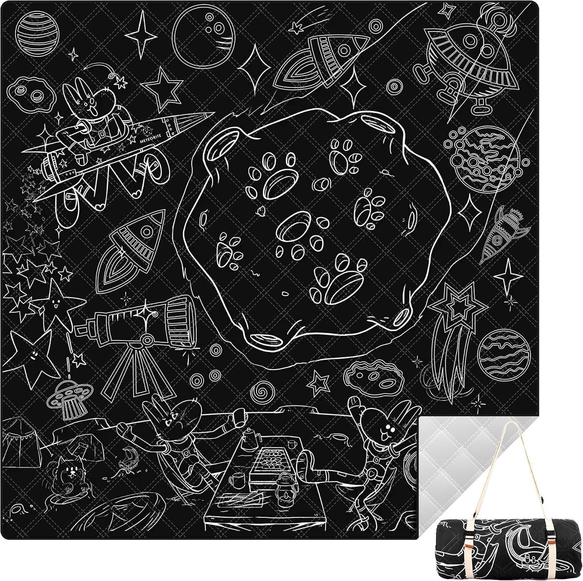 Graffiti 79x79 Extra Large Picnic Blanket